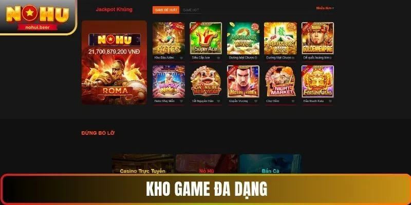 Giới thiệu kho game